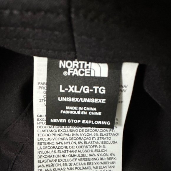 The North Face Class V Brimmer Hat In TNF Black Unisex L/XL - Picture 9 of 9